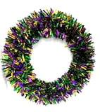 GARLANDS AND WREATH COLLECTIONS 24" Tinsel Wreath