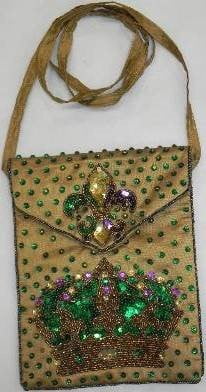 4.5" x 6.5" Jeweled Cross Body Bag