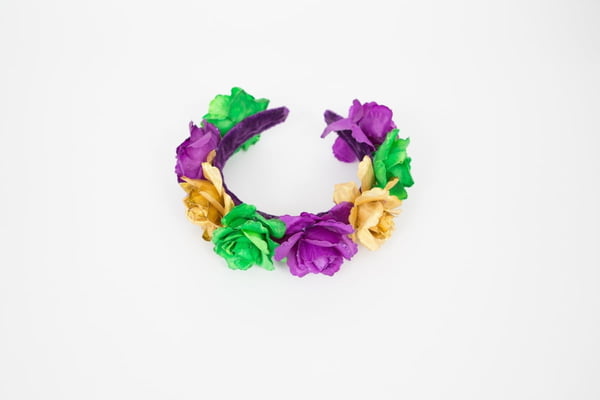 20-645L/U Light UP Floral Headband