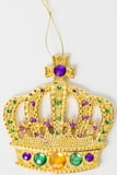 3.5" Crown Ornament w PGG Stones