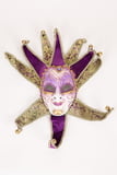 Purple Horn Mask