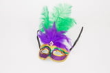 PGG Sequin Feather Mask LIGHT UP