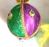 Lg Ball Ornament in PGG