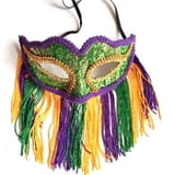 7" Mask with PGG Tassels