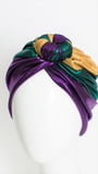 PGG Shimmer Turban w Knot in Front