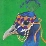 Peacock Collection Krewe Queen