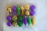 40 PC Assorted Box of Ornaments