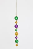 MINH122 10" Mardi Gras Ball String Ornament